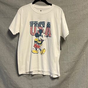 Junk Food Clothing Mickey Mouse USA Graphic Tee
